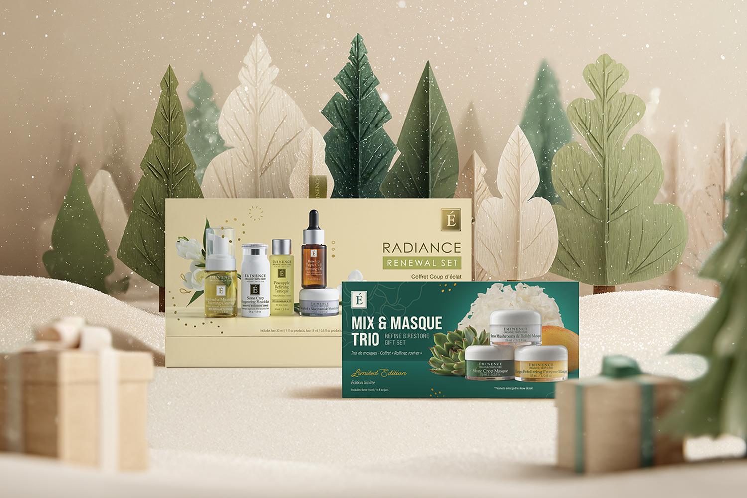 Eminence Organics Holiday Limited Edition Gift Sets