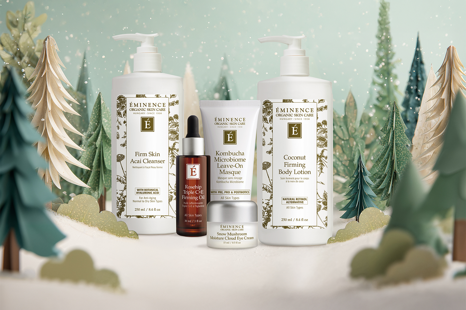 Eminence Organics Holiday Limited Edition Gift Sets - Full Size Products
